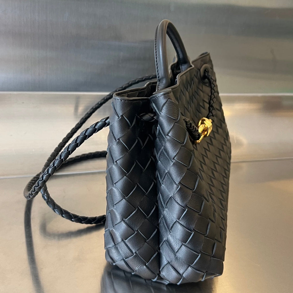 SMALL ANDIAMO 29 IN BLACK LAMBSKIN