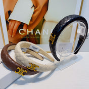 BLACK LAMBSKIN HAIRBAND 925628