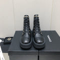 MARTIN SHORT BOOTS BLACK LAMBSKIN