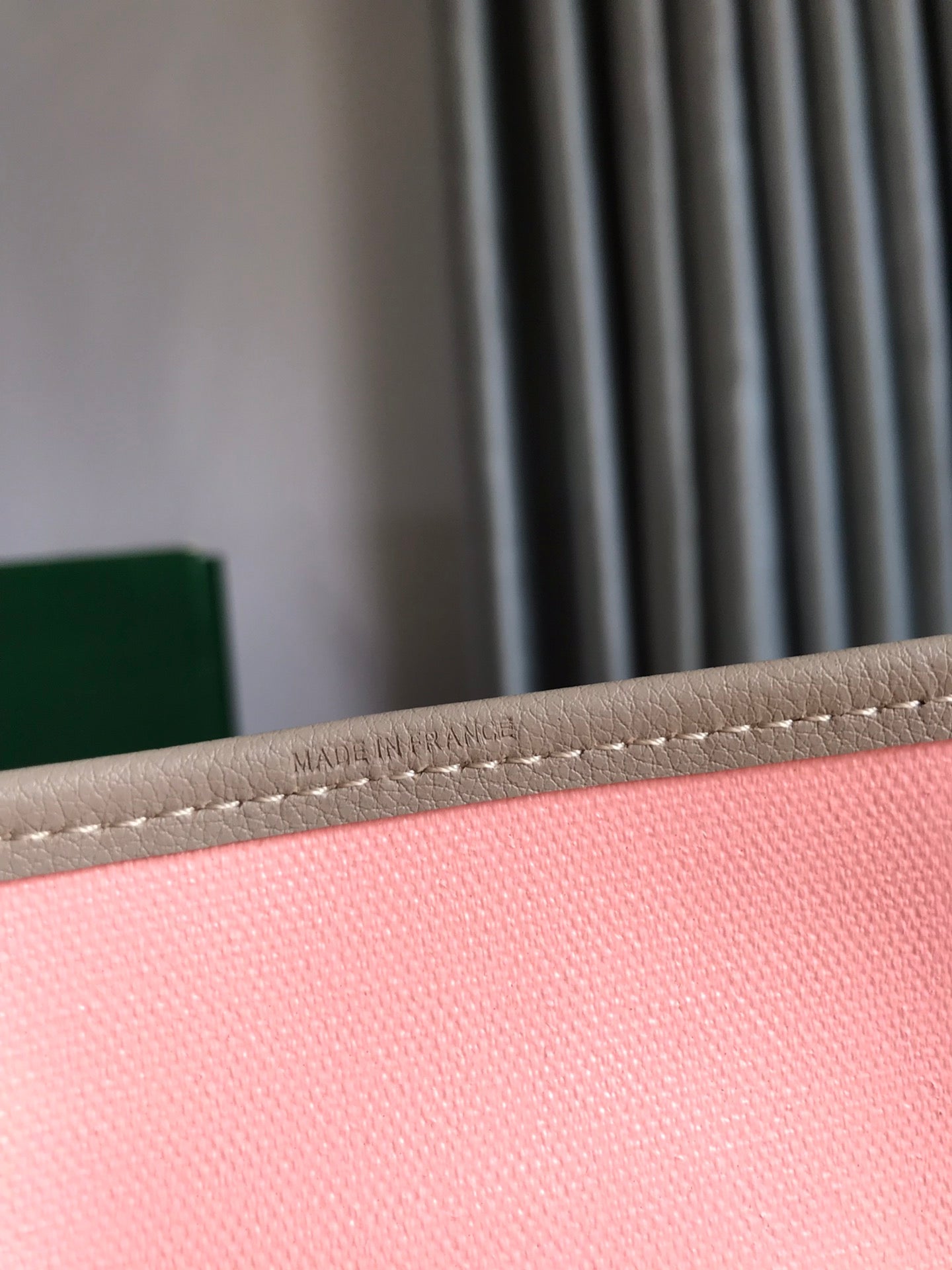 SAINT LOUIS PM 34 IN GREY MIX PINK GOYARDINE CANVAS AND CALFSKIN