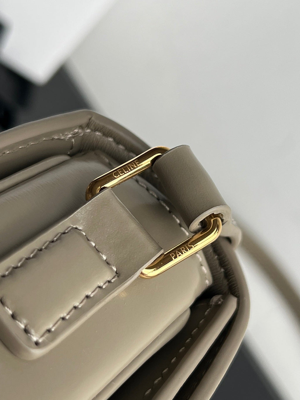 TRIOMPHE TEEN 22 PEBBLE GREY COWHIDE