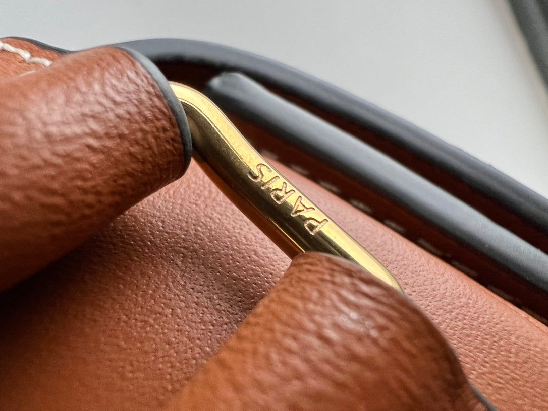 TRIOMPHE TEEN 18 CINNAMON BROWN COWHIDE