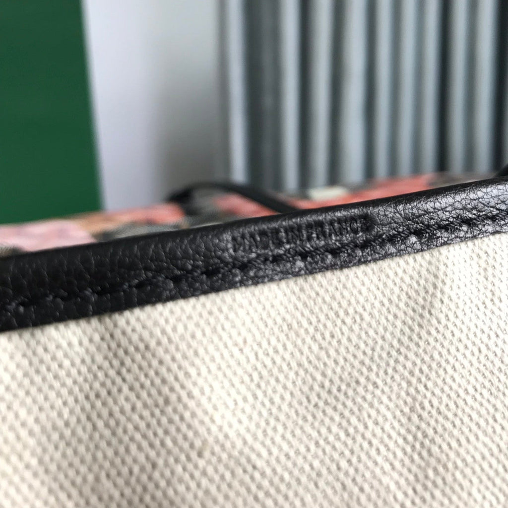 SAINT LOUIS GM BAG 40 IN PINK LETTRES CAMOUFLAGE GOYARDINE CANVAS