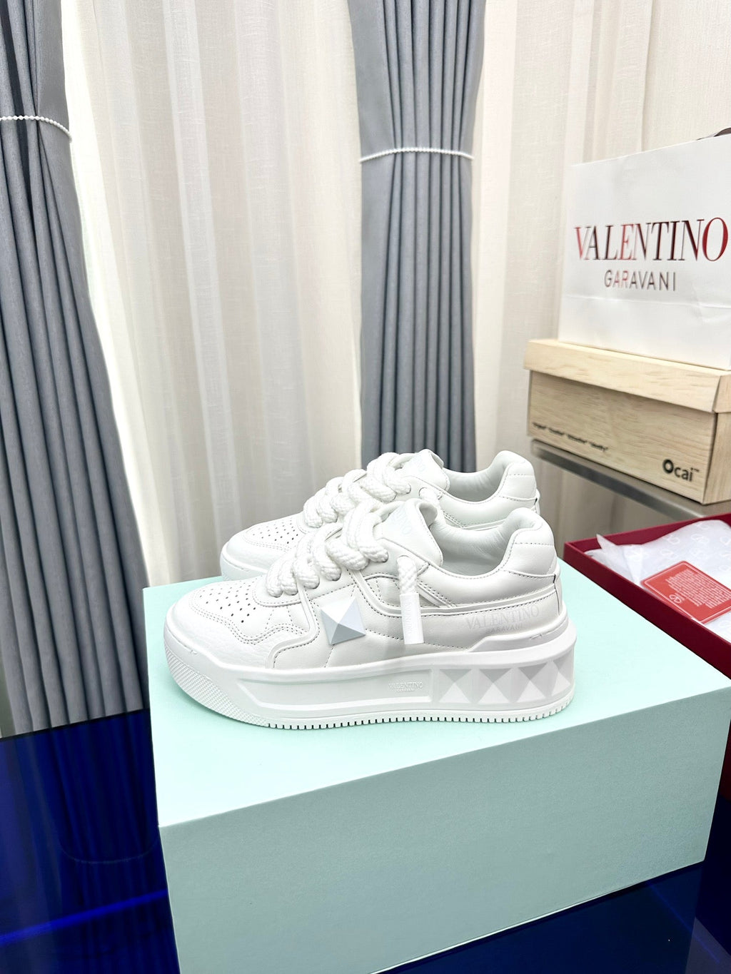 One Stud Garavani White One Stud XL Sneakers