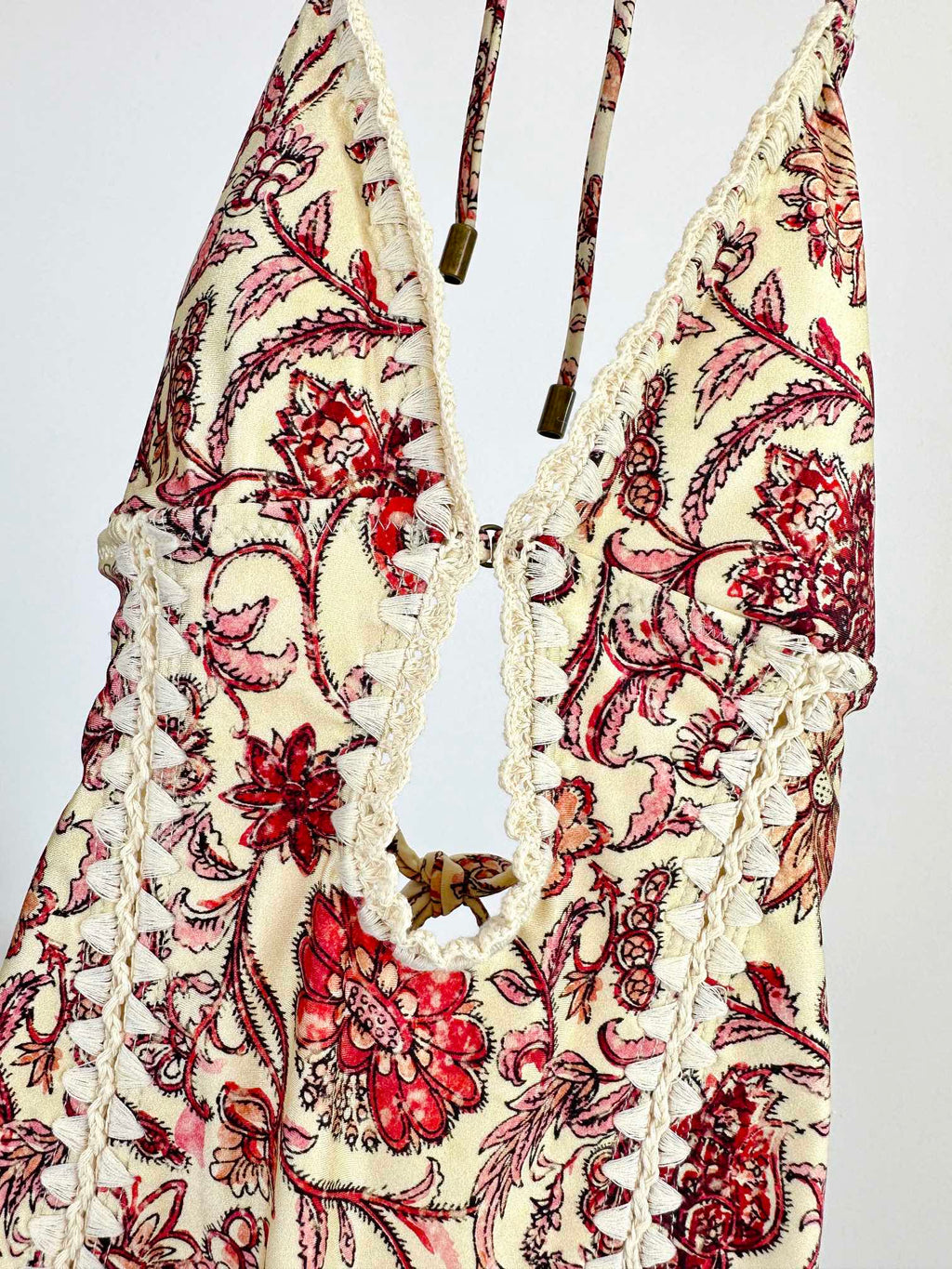 ZIMMERMANN BIKINI WITH PLUNGING NECKLINE 270503