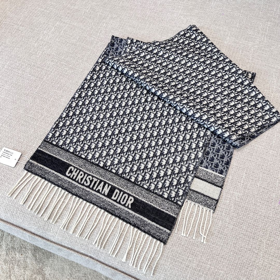 DIOR SCARF 200 CM IN CASHMERE 667139