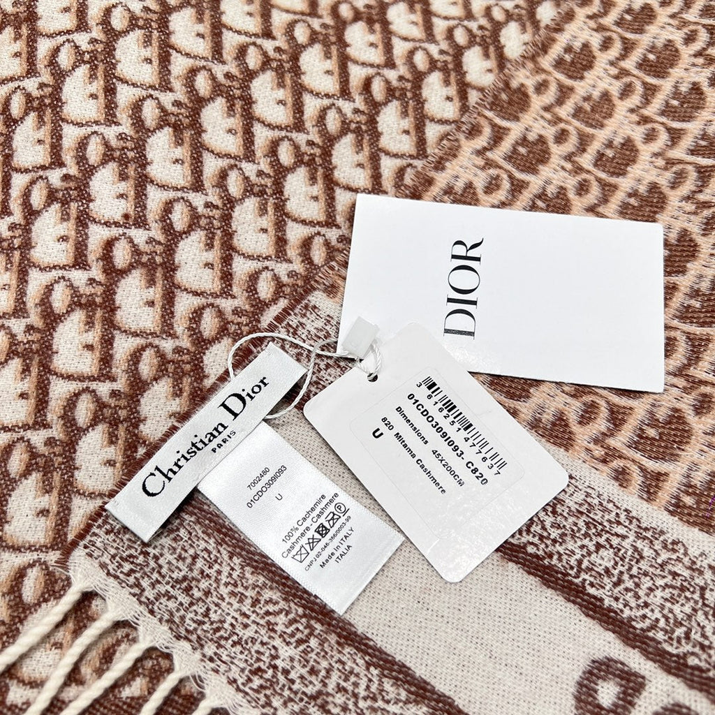 DIOR SCARF 200 CM IN CASHMERE 667142
