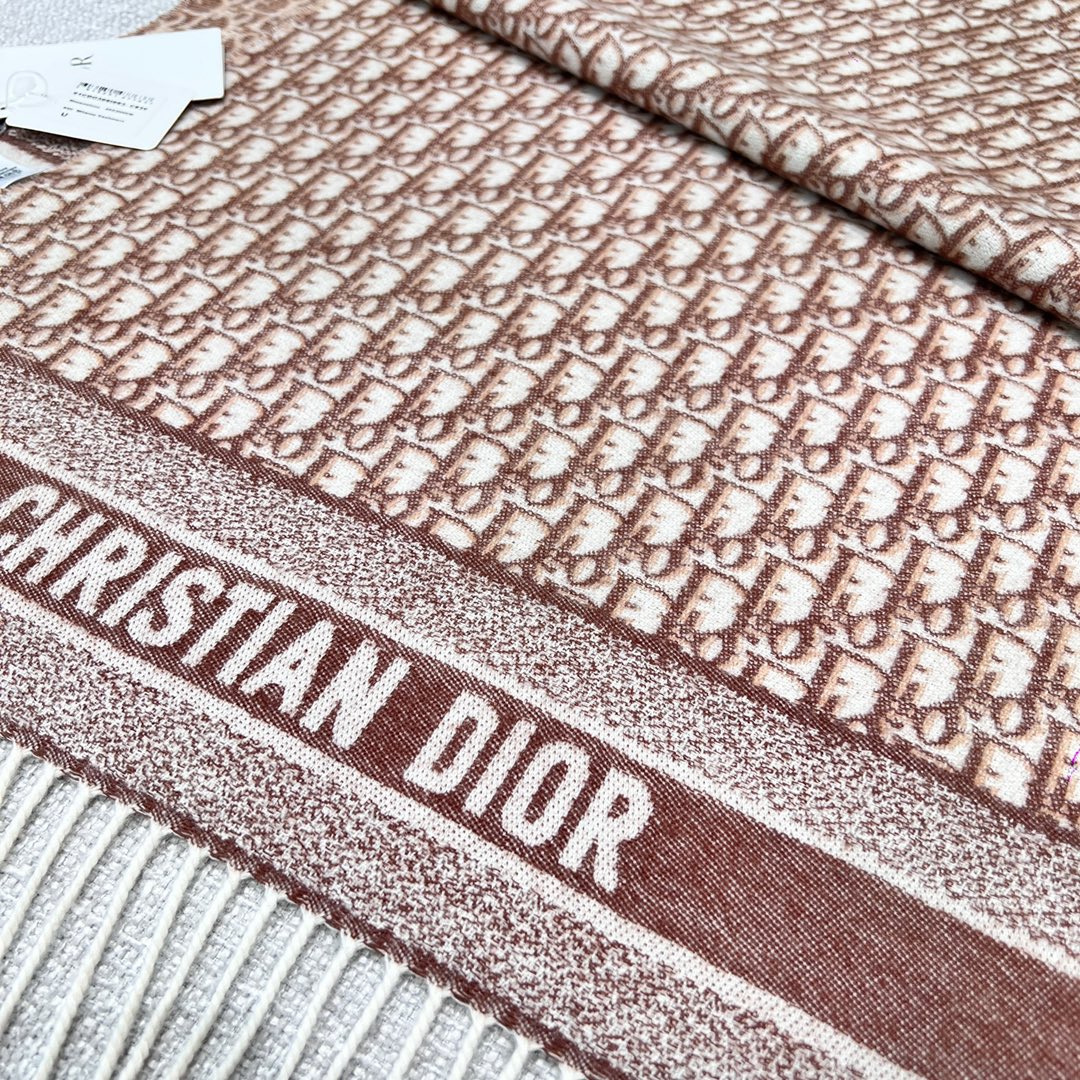DIOR SCARF 200 CM IN CASHMERE 667142