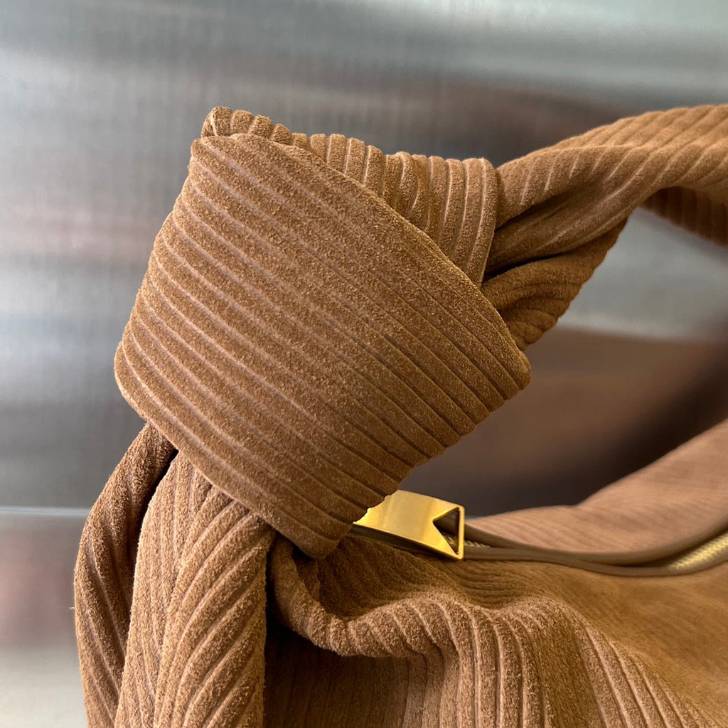 MINI JODIE 36 CM IN RUSSET BROWN CORDUROY