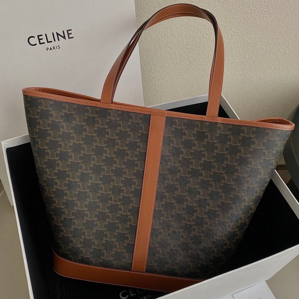 TRIOMPHE 31 TAN CALFSKIN