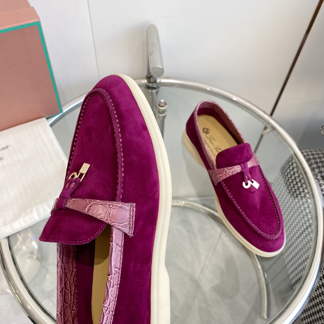 LP SUMMER CHARMS WALK LOAFERS VIOLET SUEDE