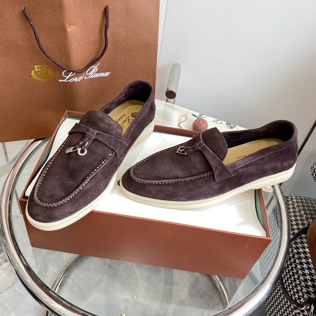 LP SUMMER CHARMS WALK LOAFERS GRAPE SUEDE