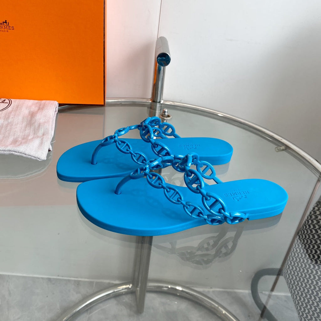 ISLAND SANDAL VIVID SKY BLUE PVC WATERPROOF