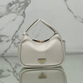 DARLING HANDBAG 25 IN WHITE SOFT GRAIN LAMBSKIN
