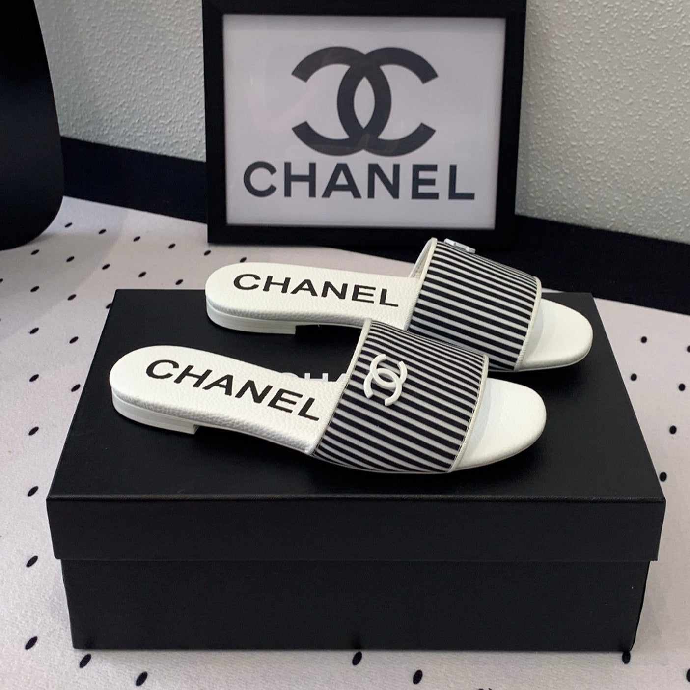 MULES black 1 LAMBSKIN