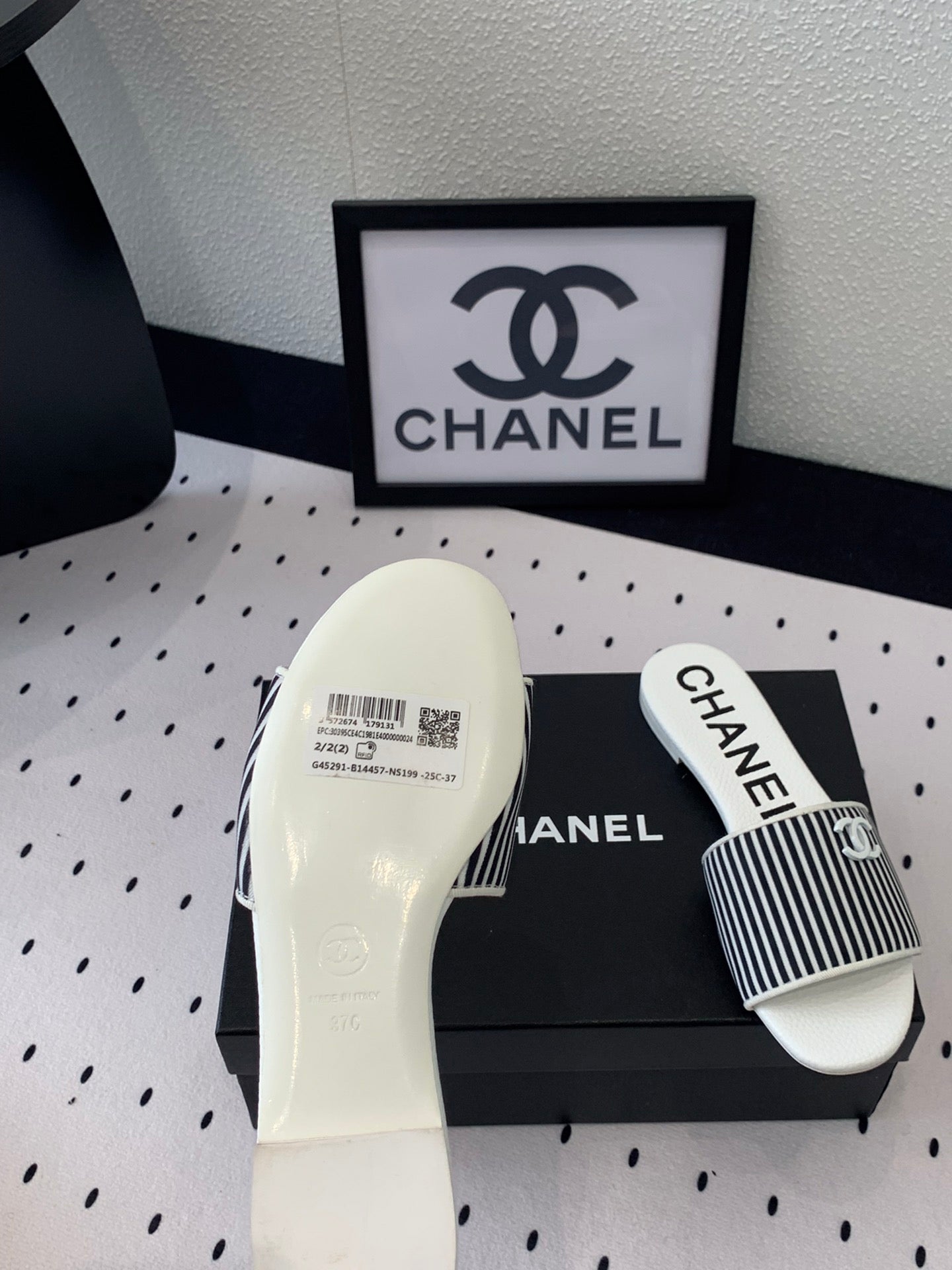 MULES black 1 LAMBSKIN