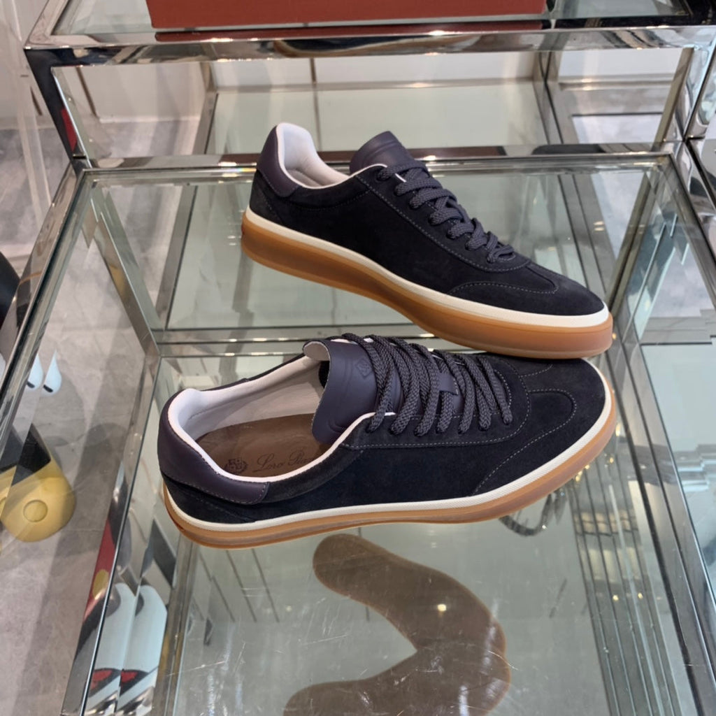 LP TENNIS WALK SNEAKERS CHARCOAL SUEDE