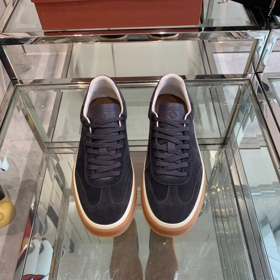 LP TENNIS WALK SNEAKERS CHARCOAL SUEDE