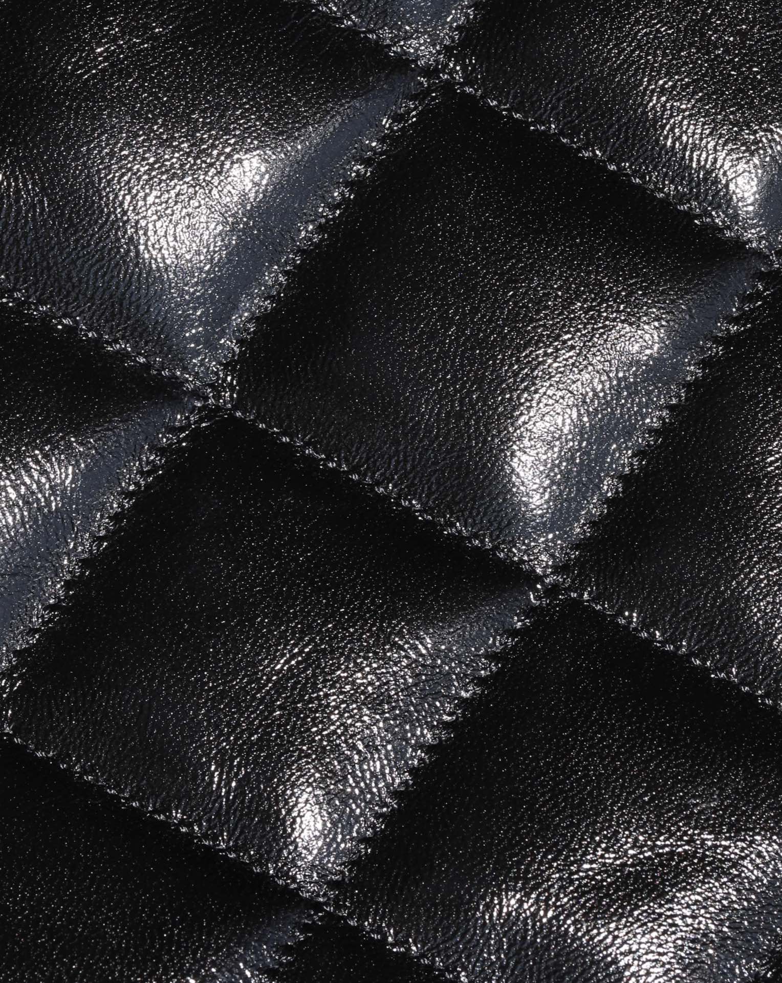 CHANEL 25S HOBO BAG 22 CM IN BLACK LAMBSKIN WITH GOLD HARDWARE