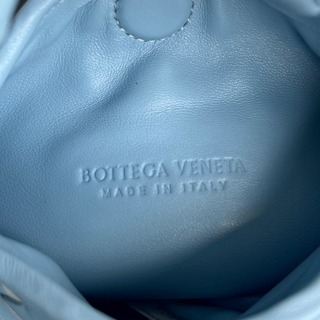 MINI HOP 25 IN SKY BLUE CALFSKIN