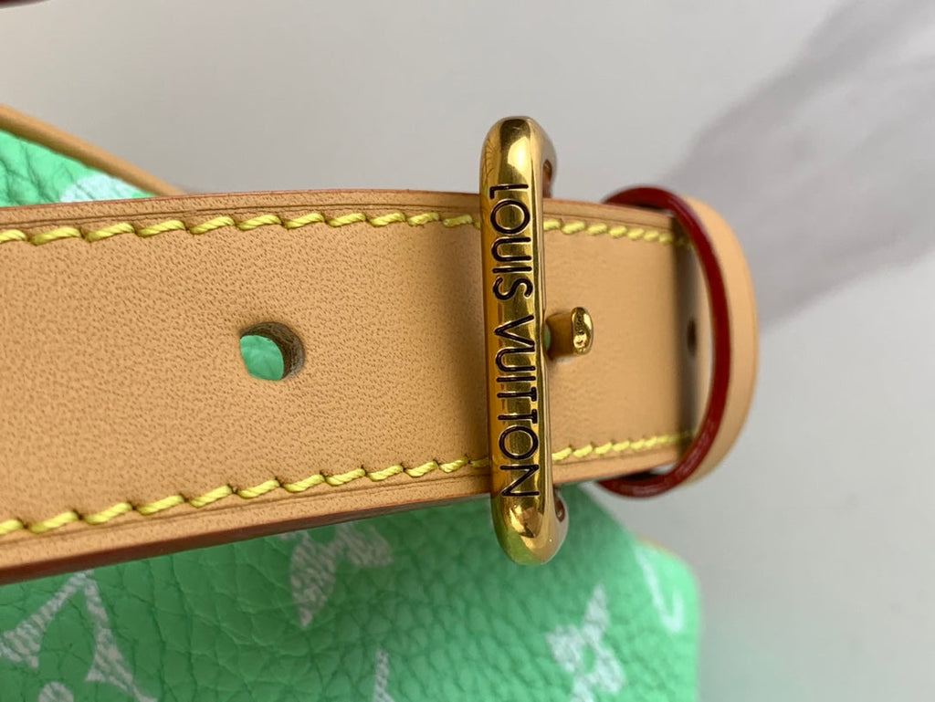 SPEEDY P9 BANDOULIÈRE 25 IN EMERALD GREEN MONOGRAM CALFSKIN