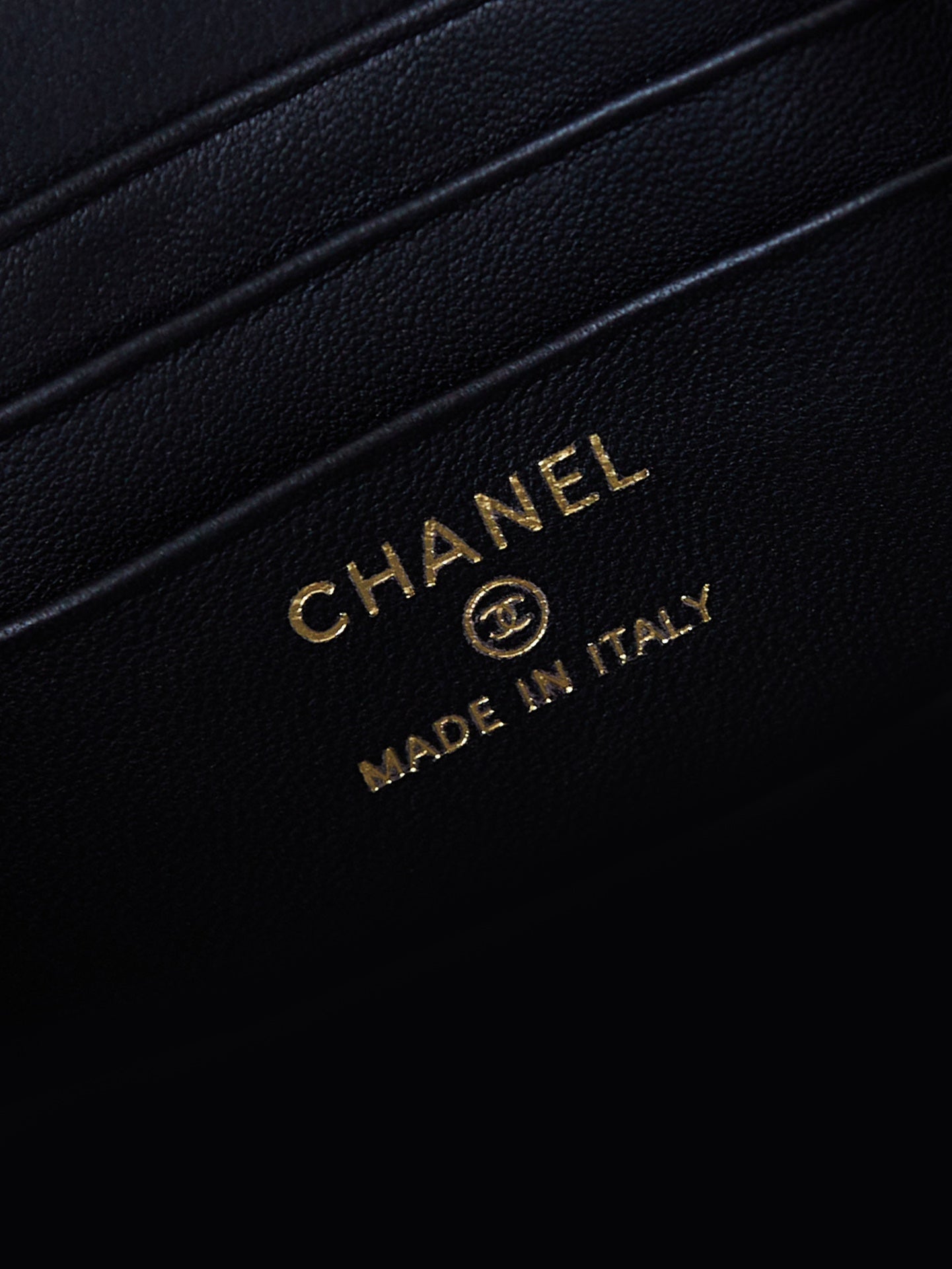 CHANEL 25S MINI VANITY BAG 16 CM IN BLACK LAMBSKIN WITH CRYSTAL-EMBELLISHED CC LOGO