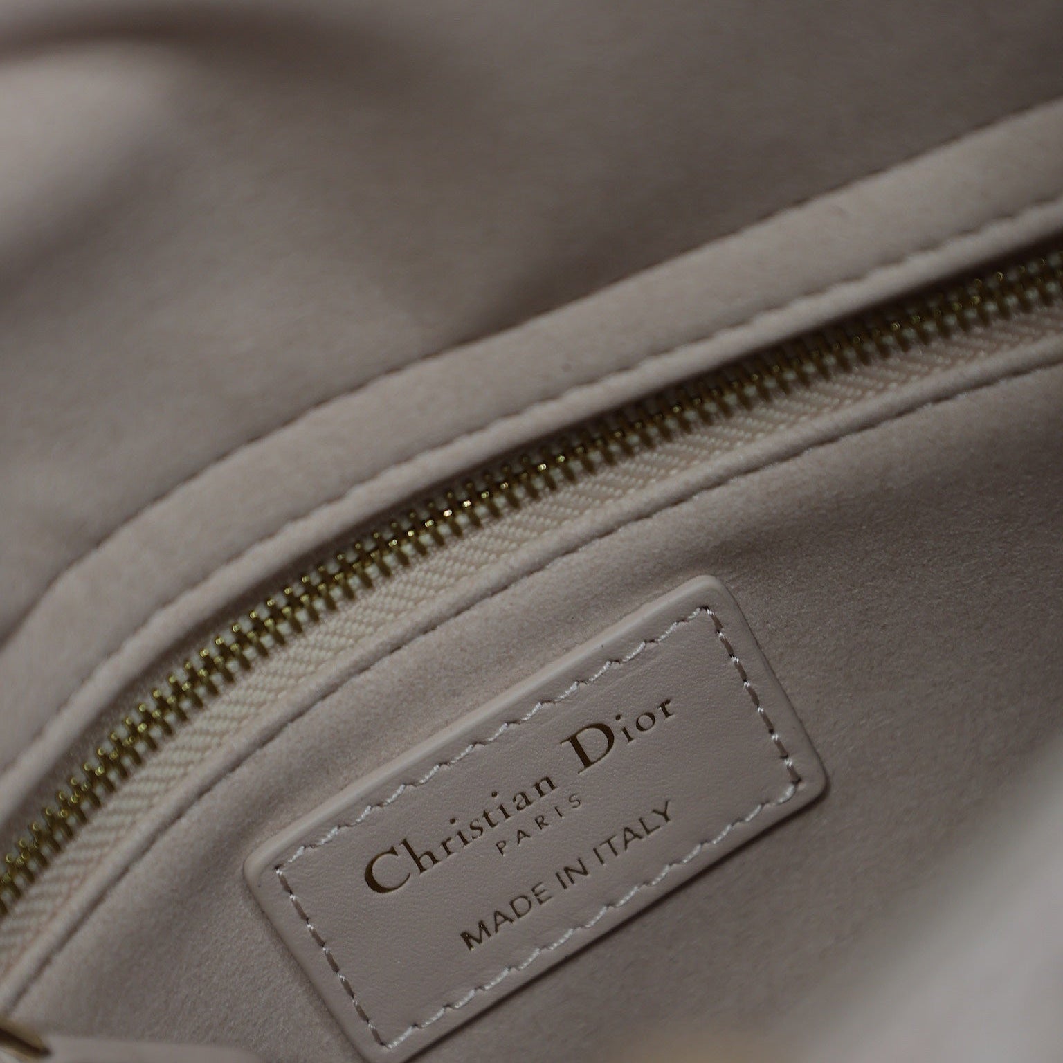 MEDIUM LADY BAG 20 IN BABY PINK QUILTED MACROCANNAGE CALFSKIN SWAMP YELLOW STRAP