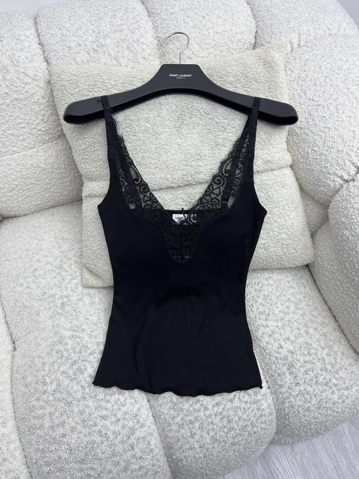 YSL 25S KNIT LACE TOP STYLE 92
