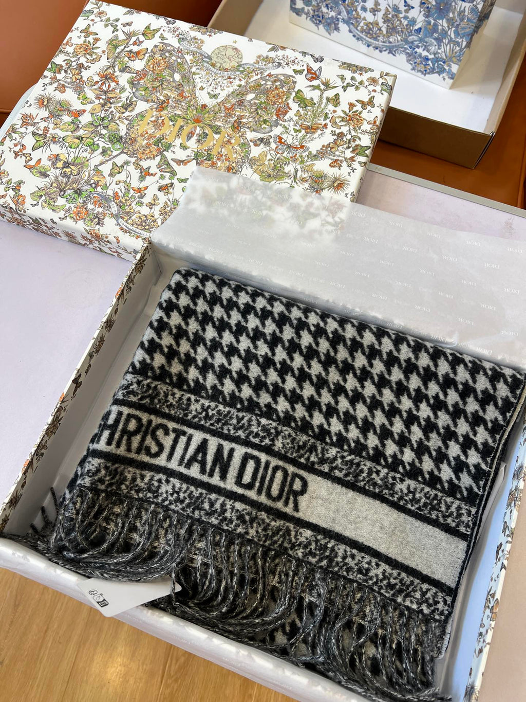 DIOR SCARF 200 CM IN CASHMERE 667143