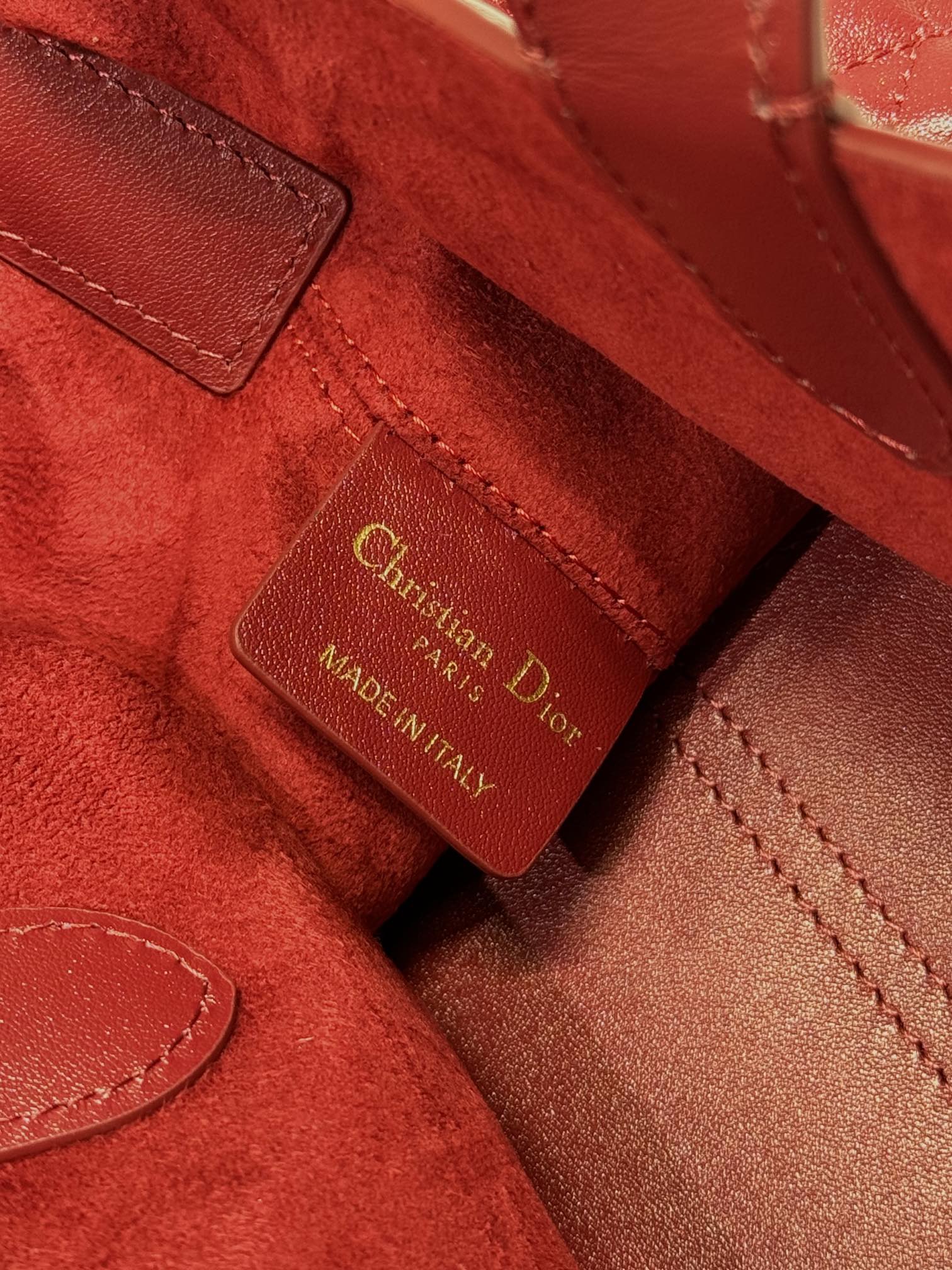 MINI 23 TOUJOURS BAG IN RUBY RED MACROCANNAGE LAMBSKIN