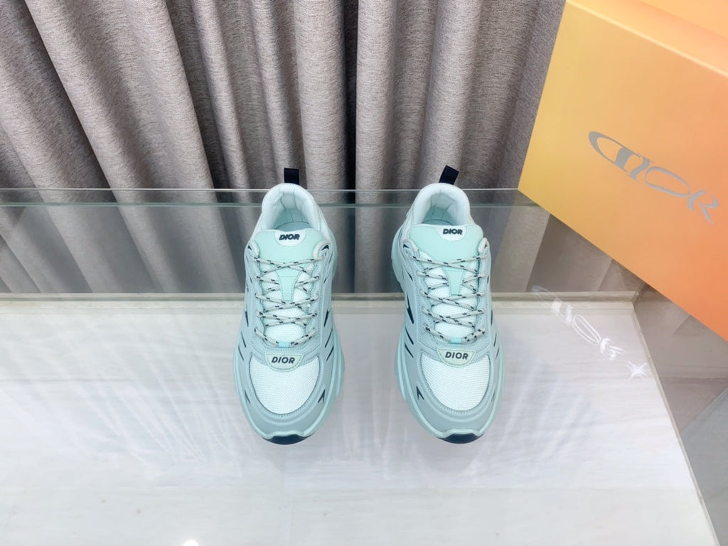 B44 BLADE SNEAKER POWDER BLUE TECHNICAL MESH AND TECHNICAL FABRIC