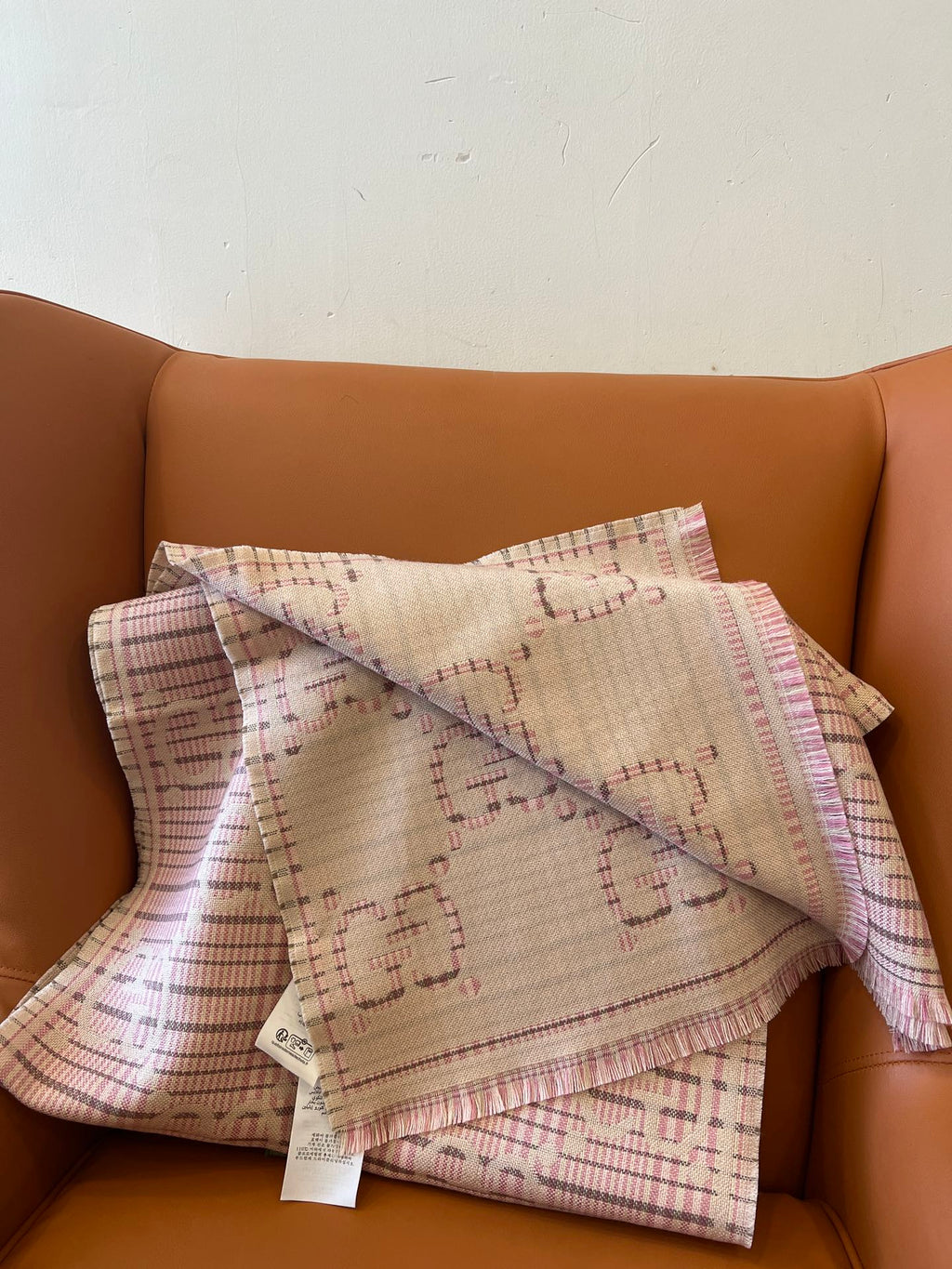 GUCCI 25S SCARF 180 IN WOOL 636369