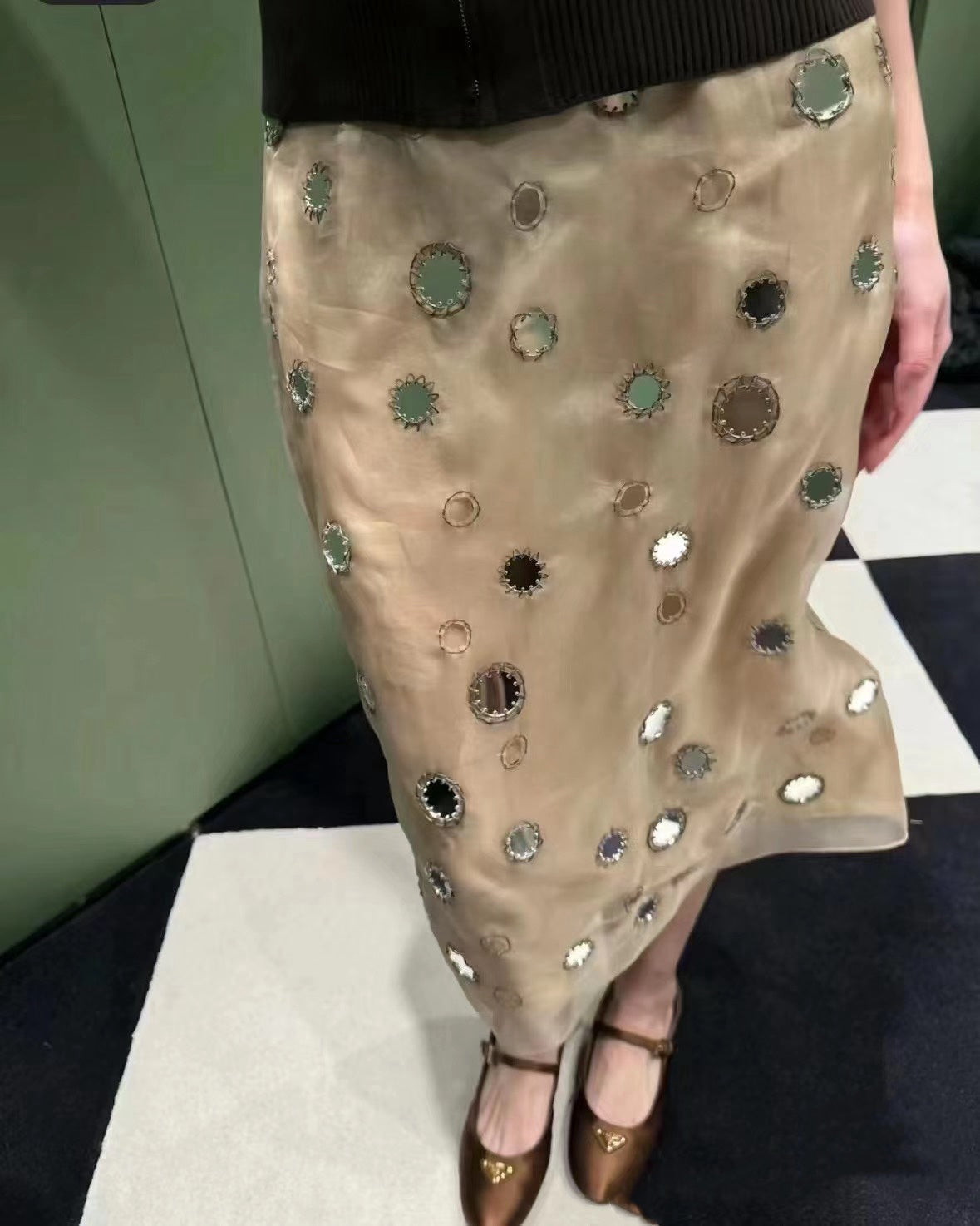 PRADA 25S SKIRT 566