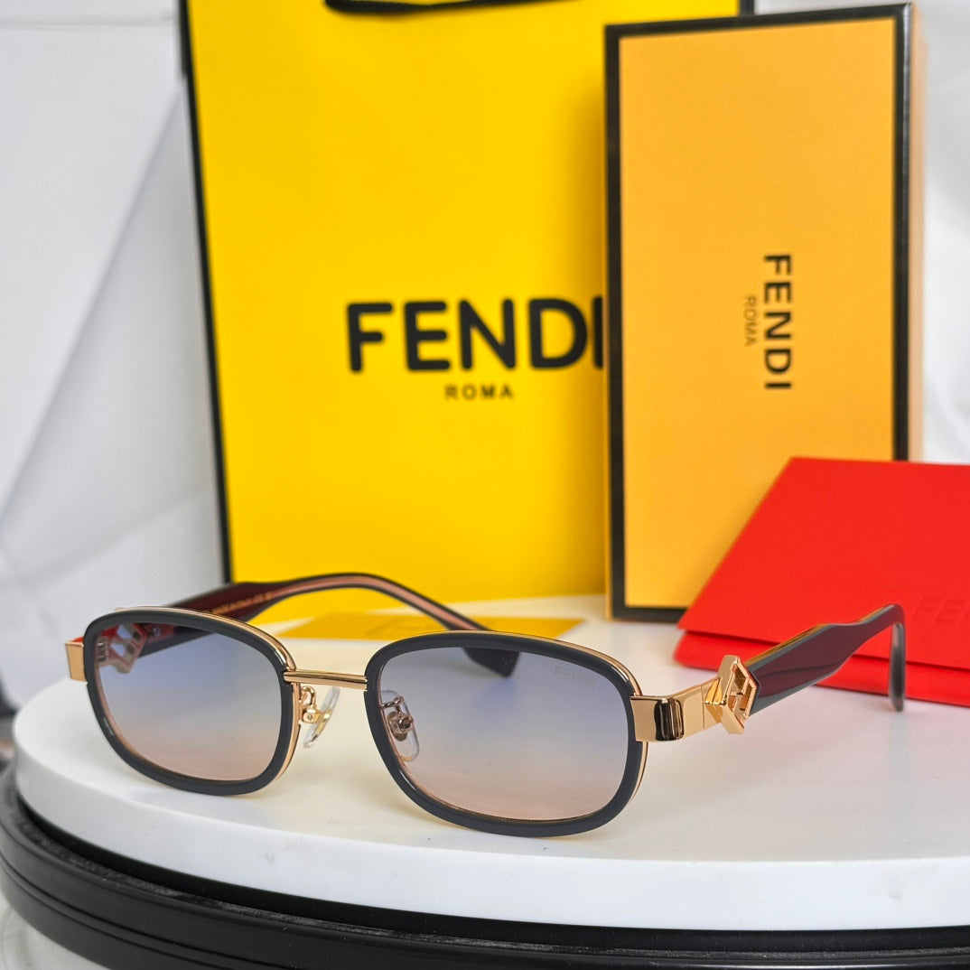 SELLERIA RECTANGULAR FRAME SUNGLASSES FD8131 IN ACETATE