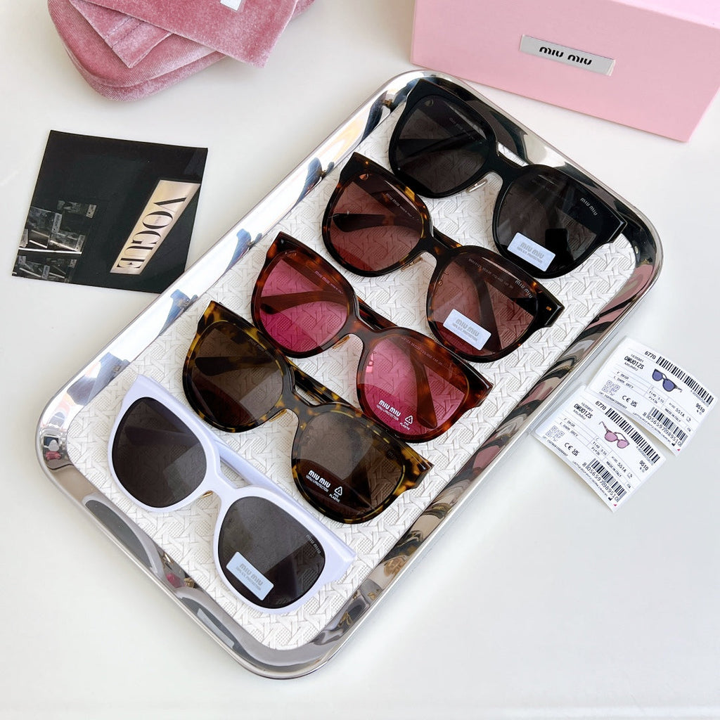 LOGO SUNGLASSES SMU 01ZS 573436 IN ACETATE
