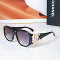 CAT EYE SUNGLASSES A71498 IN ACETATE METAL LOGO