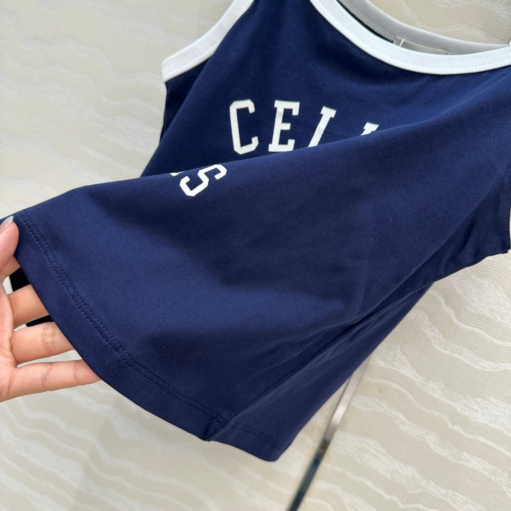CELINE COTTON CAMISOLE TOP 265155