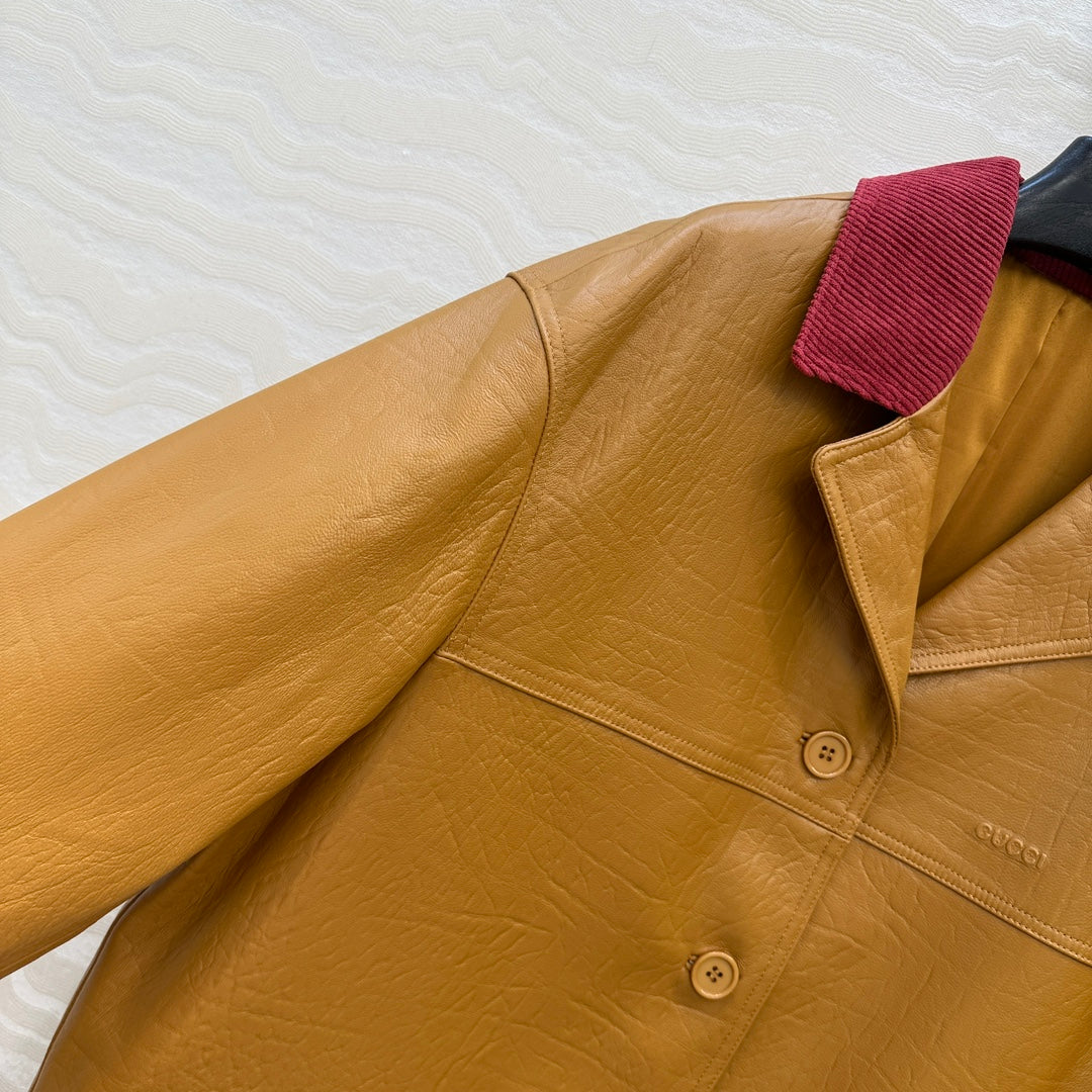 GUCCI LEATHER JACKET 84