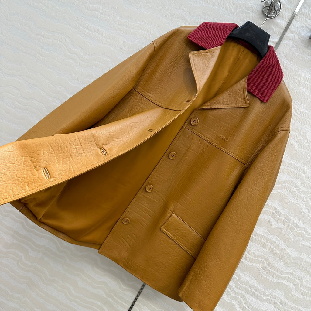 GUCCI LEATHER JACKET 84