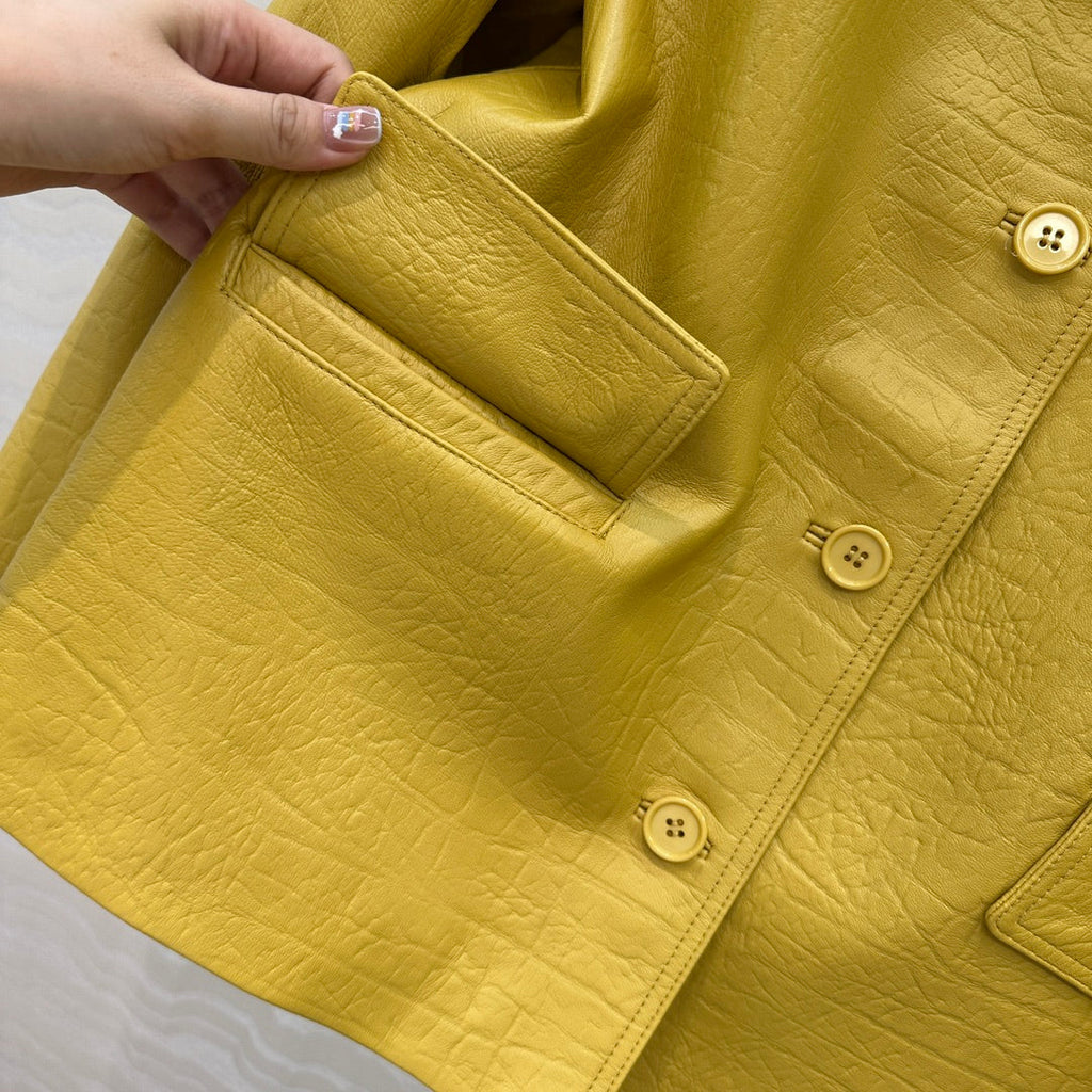 GUCCI LEATHER JACKET 82