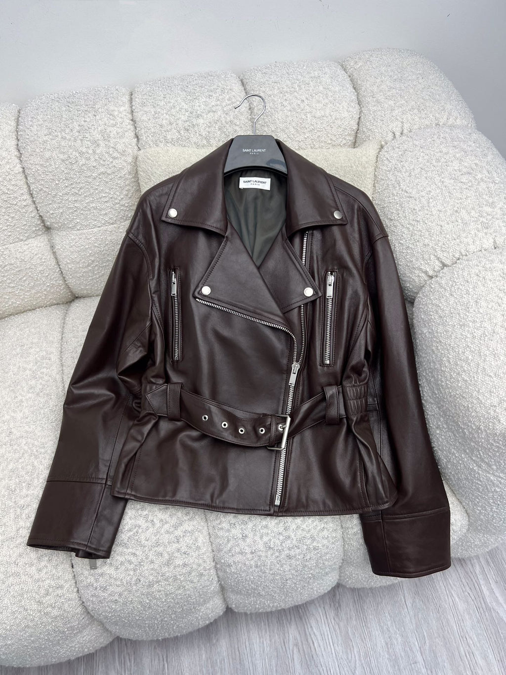 YSL 25S LEATHER JACKET STYLE 136