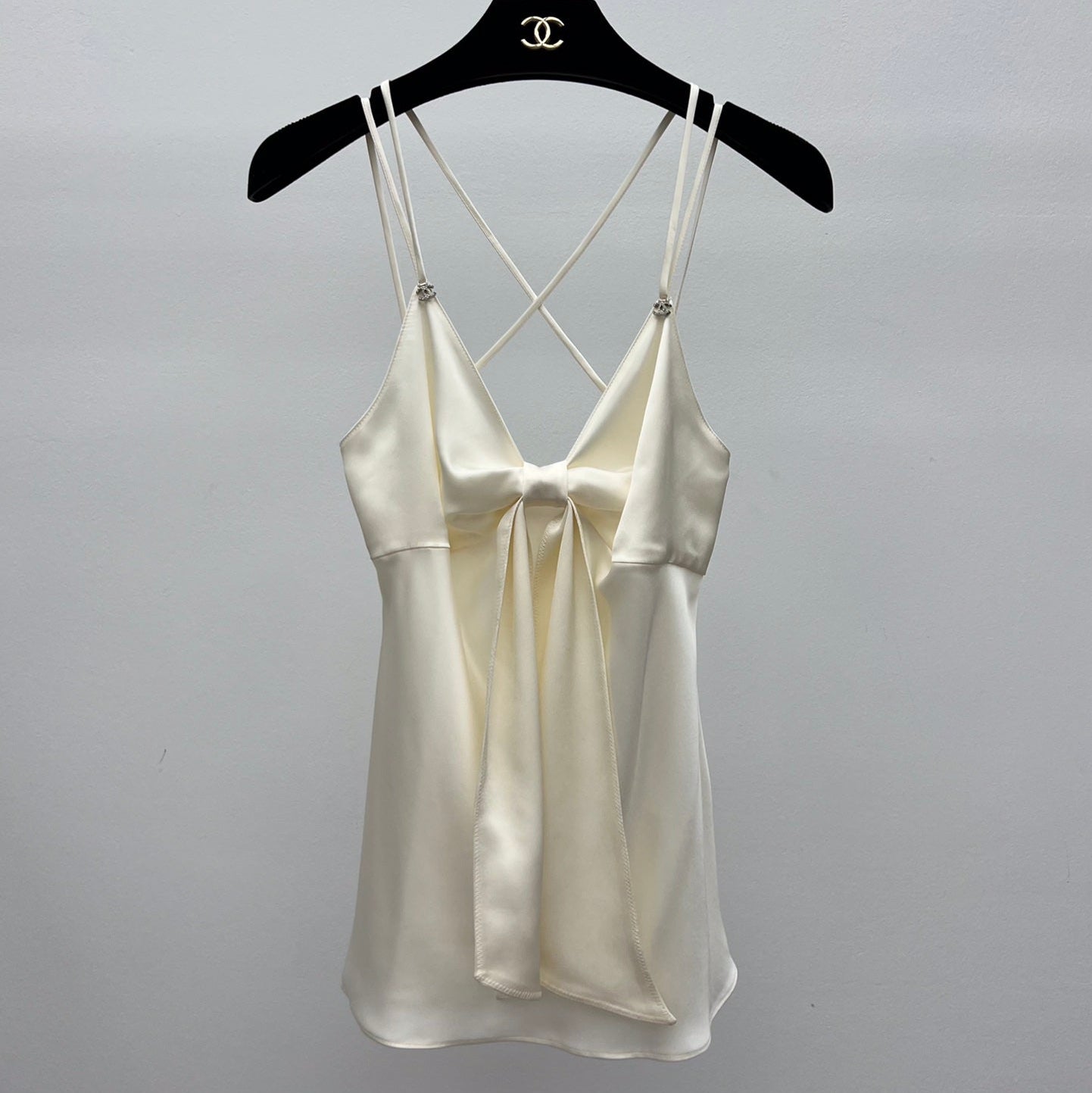 CHANEL 25S SATIN CAMISOLE TOP 631