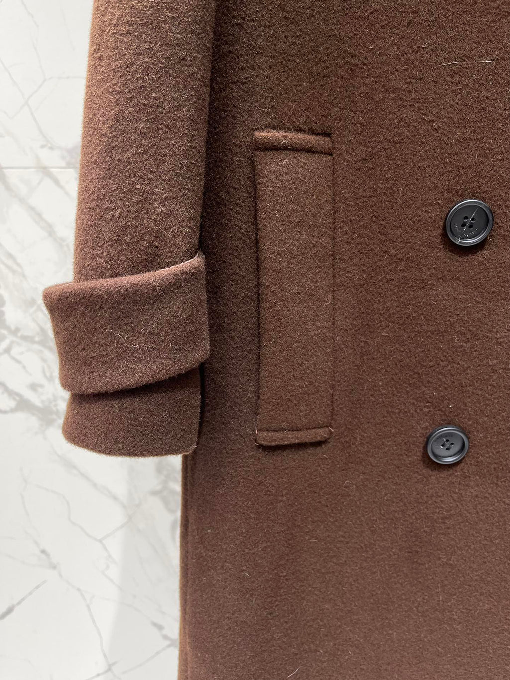 YSL 25S LONG CASHMERE COAT STYLE 30