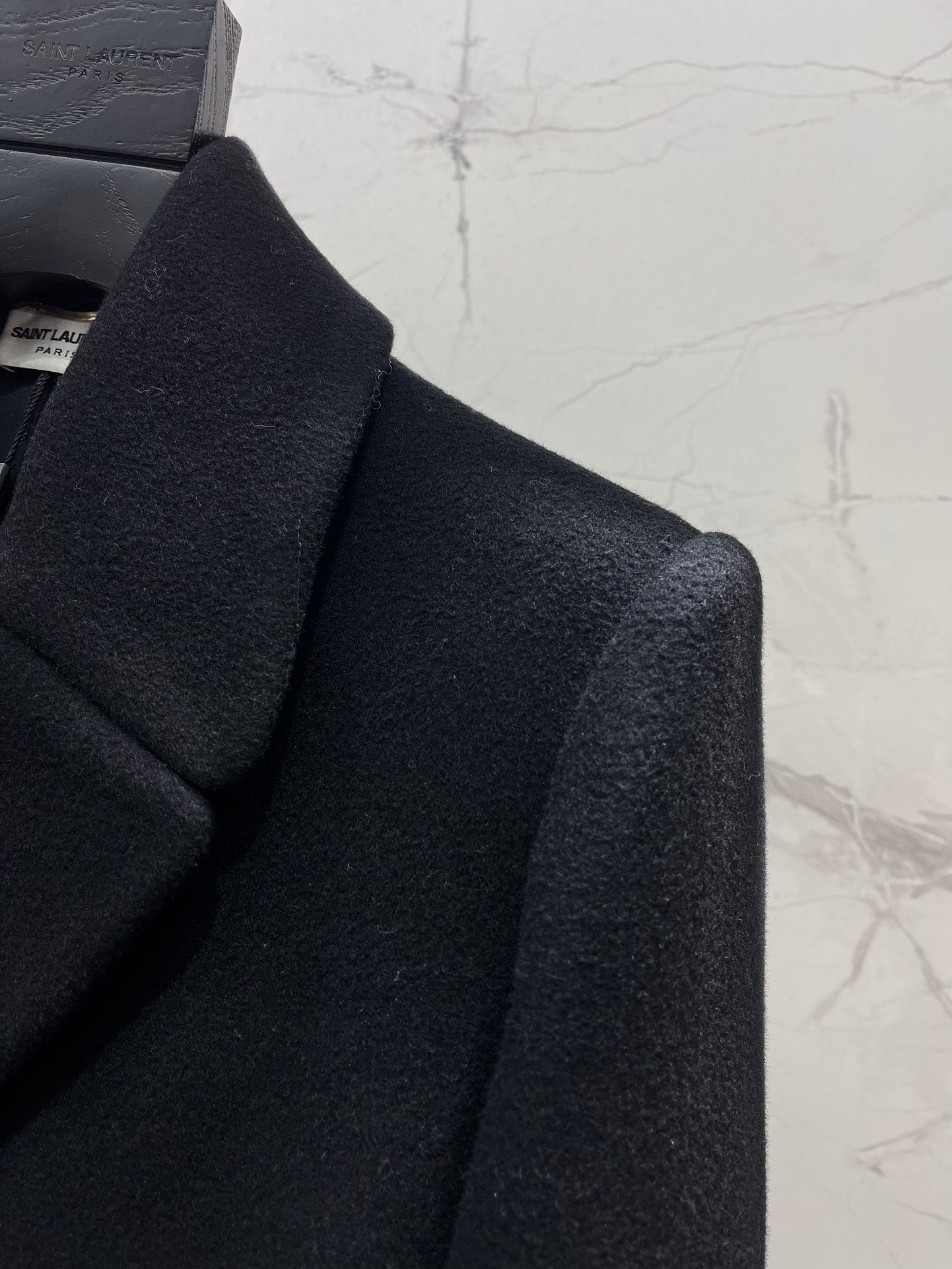 YSL 25S LONG CASHMERE COAT STYLE 33