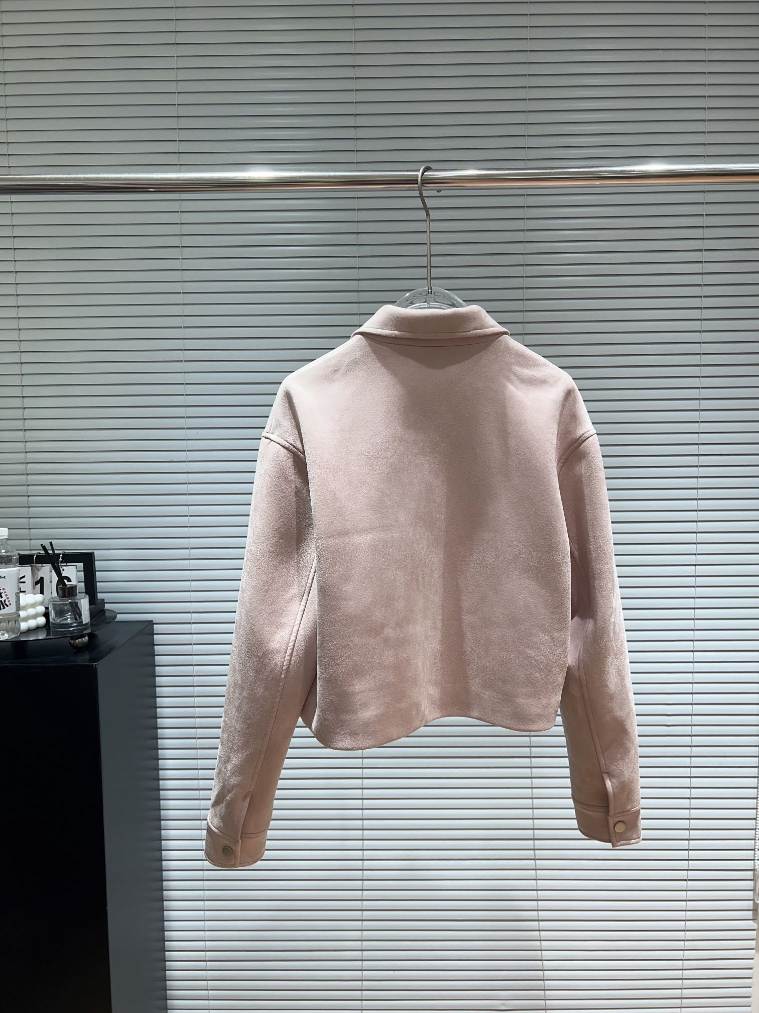 PRADA 25S SUEDE LAPEL JACKET 554