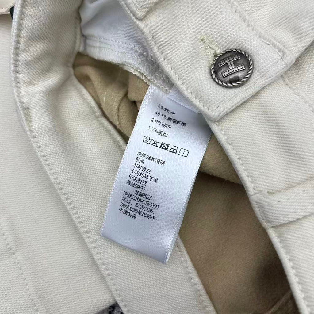 HERMES 25S STRAIGHT-LEG JEANS 8882