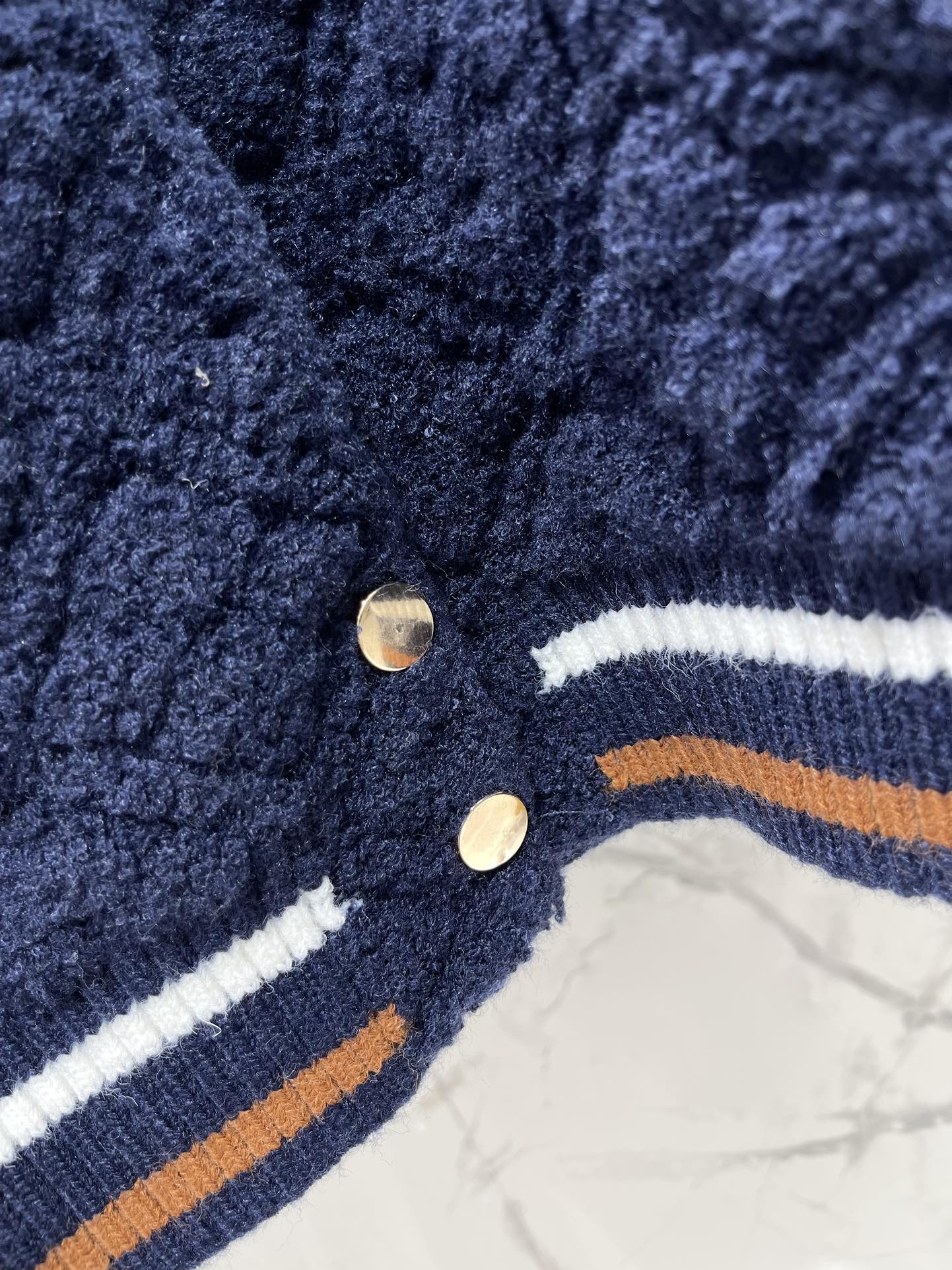 LV 25S KNIT JACKET 0028