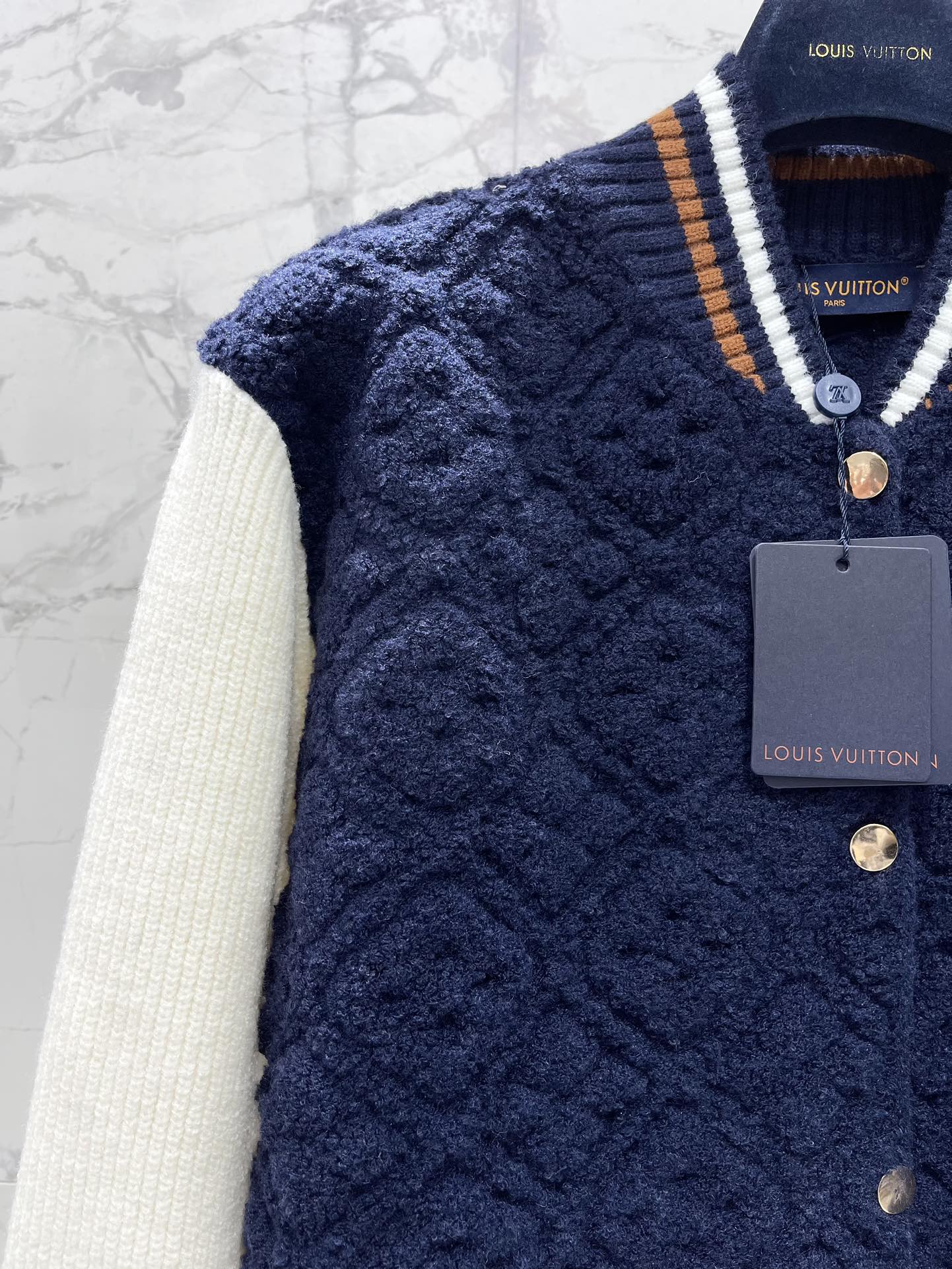 LV 25S KNIT JACKET 0028