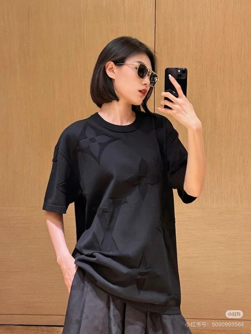 LV 25S SHORT-SLEEVED SWEATER 0053