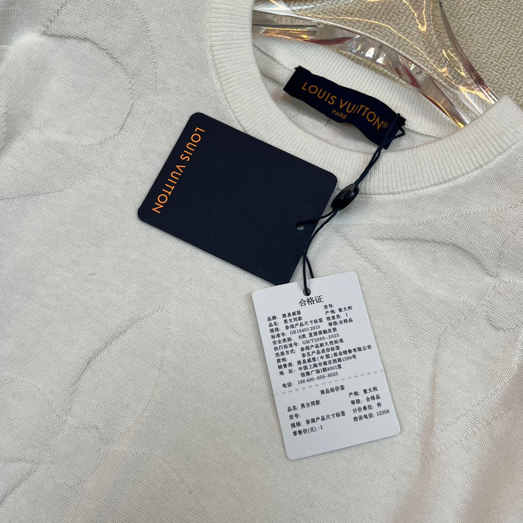 LV 25S SHORT-SLEEVED SWEATER 0053